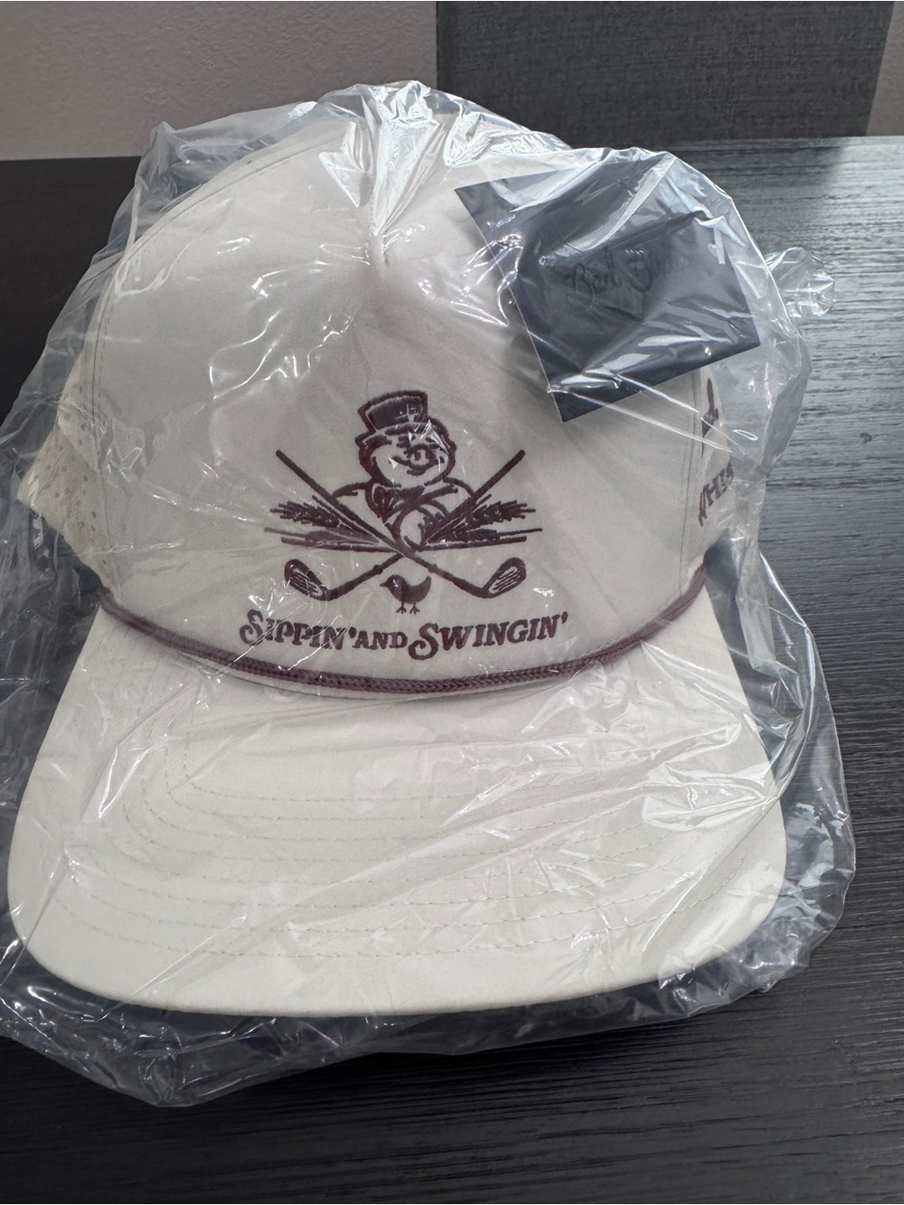 Bad Birdie Golf Whistlepig Whiskey collaboration Hat Snapback Brand New